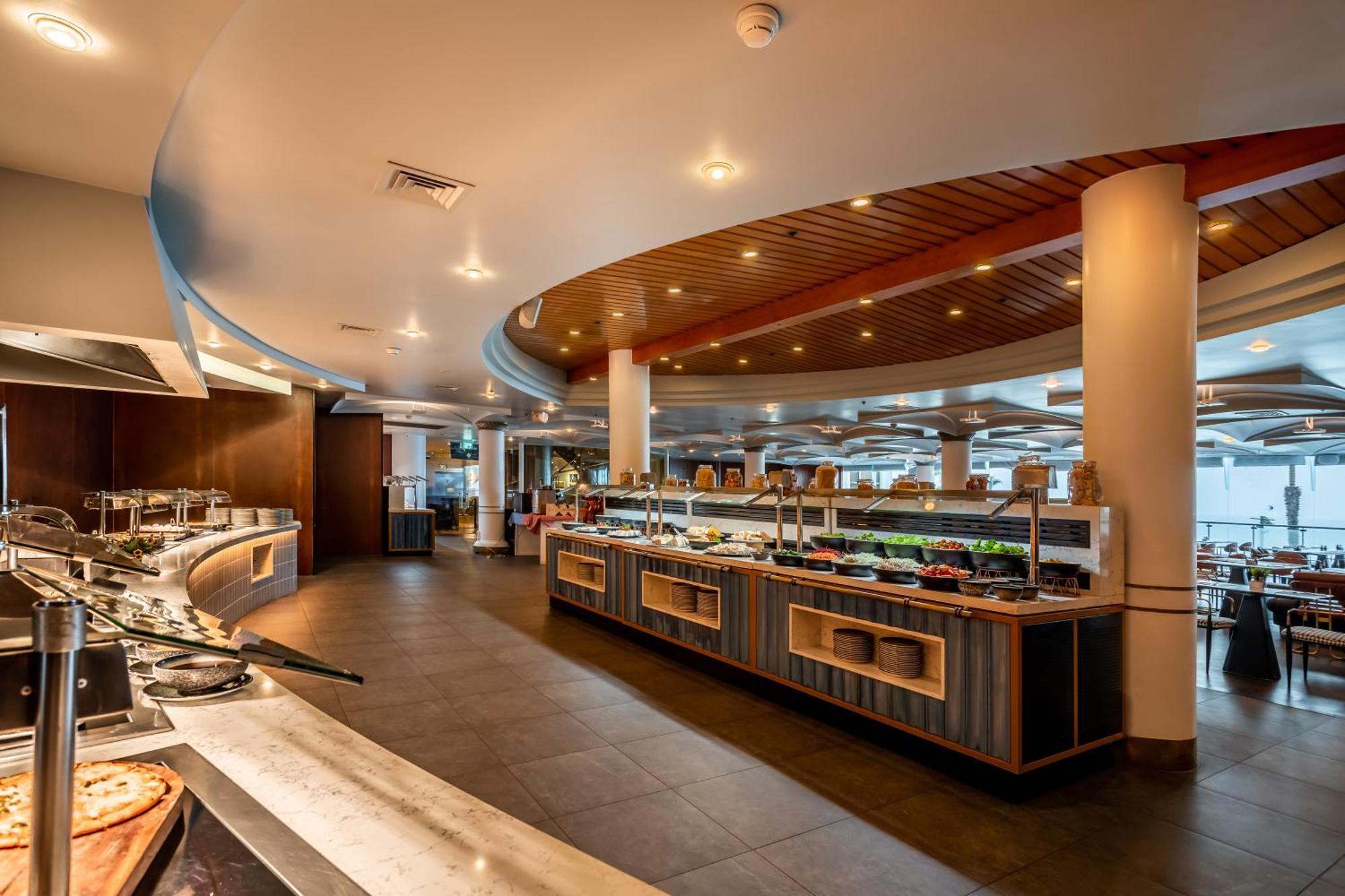 Daniel Herzliya Hotel Exterior photo The buffet at the restaurant